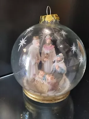 Vtg House Of Lloyd Christmas Around The World Three Kings Nativity Ornament 1994 • $11