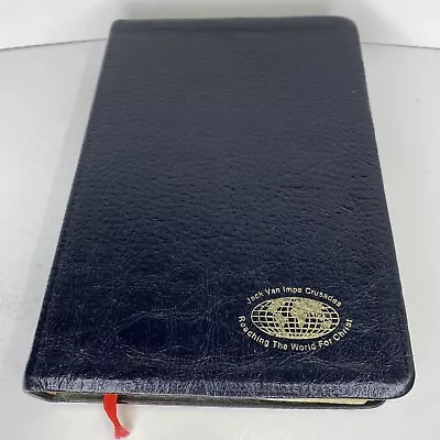Holy Bible - Jack Van Impe Ministries Memorization Guide SIGNED Leather • $49.97