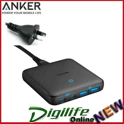 $99 • Buy ANKER PowerPort Atom III 4 Ports 65W PD PowerIQ USB Quick Wall Charger