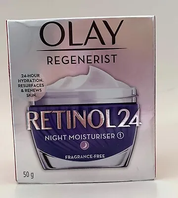 $29.95 • Buy Olay Regenerist Retinol 24 Night Moisturiser Fragrance Free 50g