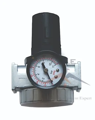 $24.49 • Buy 1/2  Air Pressure Regulator For Compressed Air Compressor W/ Gauge