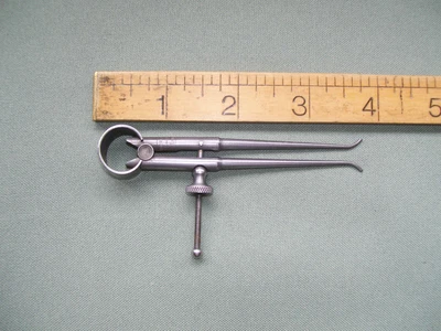 £6 • Buy Vintage Moore & Wright 4  Spring Joint Internal Calipers Round Leg VGC (32)