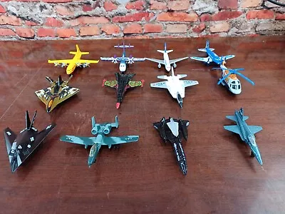 Matchbox Airplanes Lot Of 8 + 4 Different Brands Metal  2001-02-03 Pre-owned • $32.99