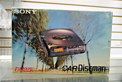 Sony Car Discman D-802K Vintage Japan In Box With Accessories Kit • $89.99