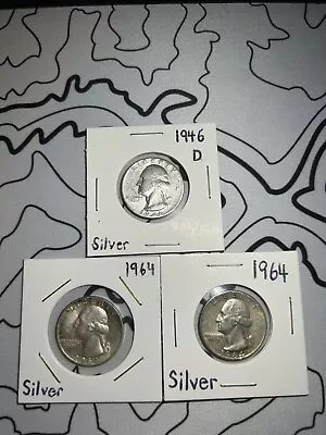 90 Silver Coins Lot Quarters • $10