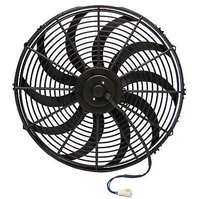 16  Heavy Duty Radiator Electric Fan 3000 CFM Brand New Reversible SBC BBC 350 • $83.04