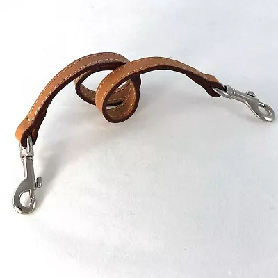 Keychain Lanyard In Natural Leather Made In USA By Mulholland Brothers • $14.50