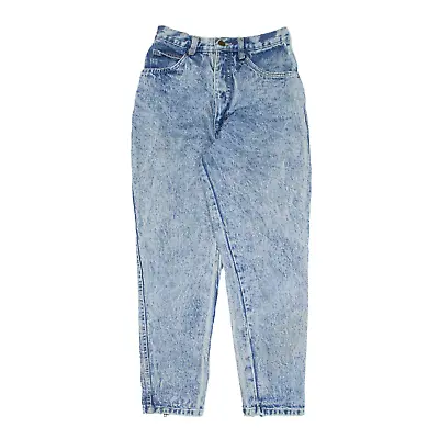 Vintage Womens Jeans Blue Denim Regular Mom Acid Wash W22 L25 • £13.99