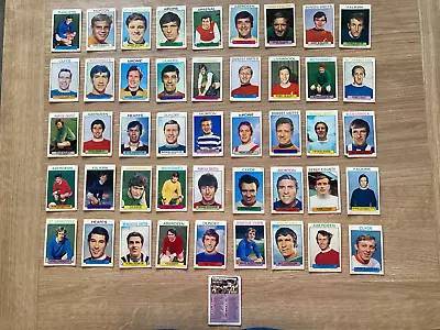 A & BC Scottish Purple Back Football Cards 1971 - 1st Series VGC (partial Set). • £9.50