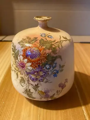 Antique Royal Bonn Franz Mehlem Hand Painted German Pottery Bud Vase • $85
