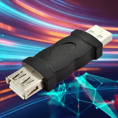 Firewire IEEE 1394 6 Pin Female To USB 2.0 Type A Male Adaptor Cameras MP3 • £2.96