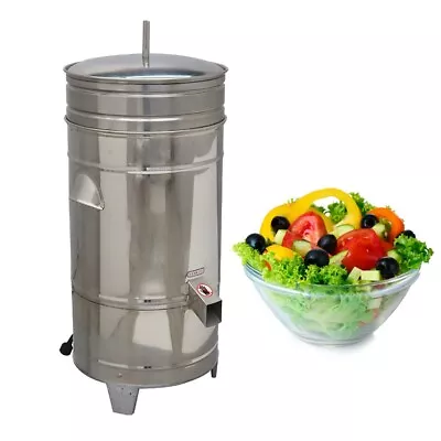 220V Salad Spin Dryer Vegetable Fruit Centrifugal Drier Stainless Steel Tank 6kg • $657.06
