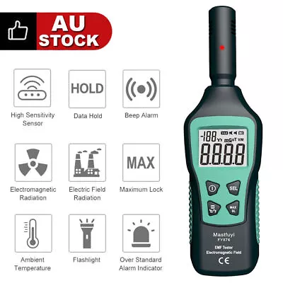 Emf Meter Tester Electromagnetic Field Radiation Detector Wave Radiation Monitor • $32.49