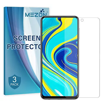 [3 Pack] Xiaomi Redmi Note 9 Pro Ultra Clear Screen Protector Film By MEZON • $10.99