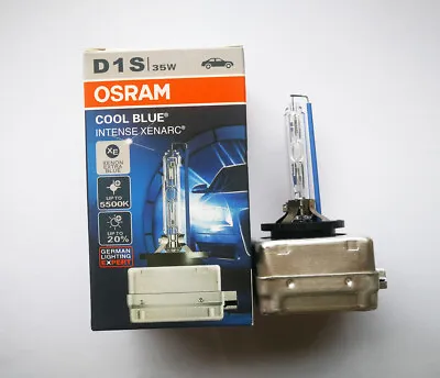 1X Osram XENARC D1S 66144CBI Cool Blue 5500K HID XENON LIGHT BULB • $26.90