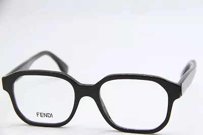 New Fendi Fe 50049i 050 Brown Black Authentic Eyeglasses 51-18 • $123.71