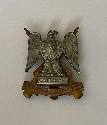 £12.50 • Buy Royal Scots Dragoon Guards Cavalry Military Cap Badge