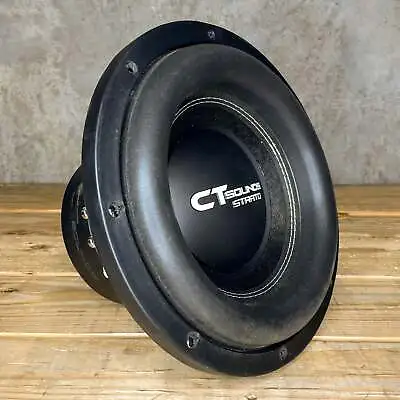 Used CT Sounds STRATO-12-D2 1250 Watts RMS 12 Inch Car Subwoofer - Dual 2 Ohm • $172.49