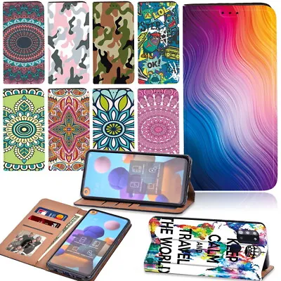 £4.99 • Buy Printed PU Cover  Phone Case For Samsung Galaxy S8/ S9/ S10/ S10e/ S20 Plus Lite