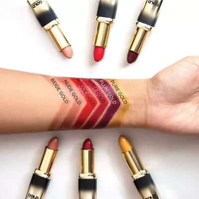 £3.99 • Buy L'OREAL Colour Riche Magnetic Matte / Gold Obsession Lipstick Various Shades