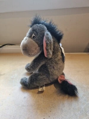 £6.50 • Buy Walt Disney World Eeyore Grey 7 Inch Soft Toy Bean Bag (a4)