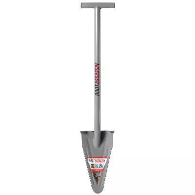 Root Assassin 35 Inch Steel T-Handle Metal Detecting Digging Shovel Blade Cover  • $67.32