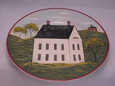 Sakura Country Life Warren Kimble Salad Plate White House No Door • $11.95