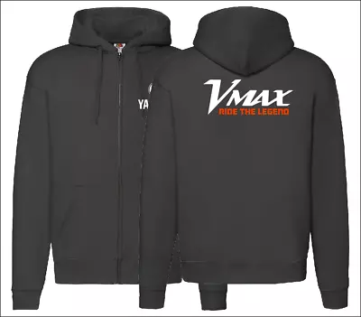 Premium Hoodie For YAMAHA VMAX With Zip Motorcycle For Yamaha V-max Fans Hoodies • $46.90