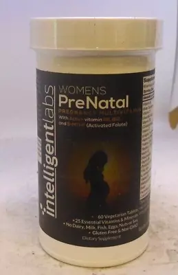 Women's Prenatal 25 Essential Vitamins 60 Veggie Tablets • $9.94