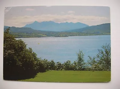 Cuillins And Loch Portree Postcard Isle Of Skye. (J Arthur Dixon - 1987) • £2.79