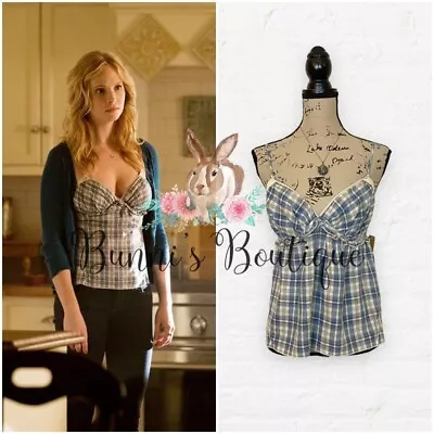 Caroline Forbes Ralph Lauren Denim & Supply Plaid Camisole The Vampire Diaries • £134.99