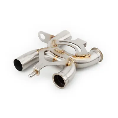 Motorcycle Exhaust Muffler Link Pipe For Triumph Speed Twin 900 / 1200 • $113.25