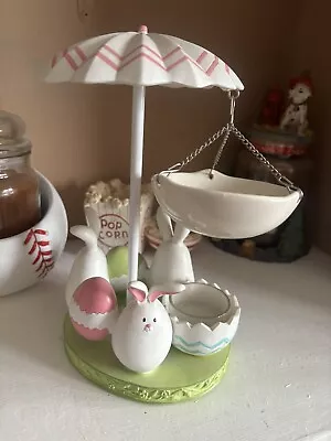 Yankee Candle Hanging Wax Warmer Tart Burner Easter Bunny Dance RARE • £85