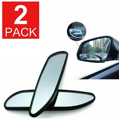 2x Car Blind Spot Mirror 360° Wide Angle Convex Rear Side View Mirror Auto Parts • $8.91