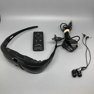 Vuzix Eyewear Glasses Model 371 Video Hands-free Iwear Movie Headphone - AS IS • $120