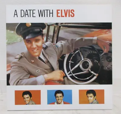 Elvis Presley / A Date With Elvis Japan Issue Lp Bvp2808 W/ Insert • $28