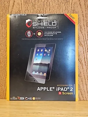 Zagg Invisible Shield Ipad 2 Generation Apple High Def Screen Protector M8-2 • $9.99