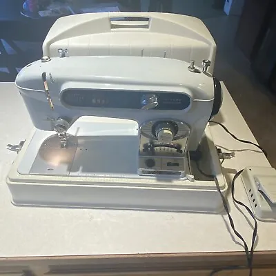 Vintage Morse Apollo 6200 Sewing Machine With Pedal Case (Tested) • $79.99