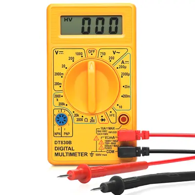Superior Electric T3000 Digital Multimeter AC/DC Volt Test Volt/OHM Meter-VOM • $10.88