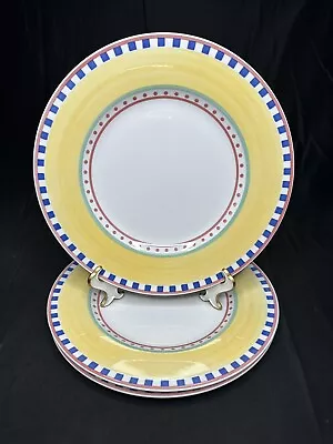 Lot Of 3 Twist Bea By Villeroy And Boch Dinner Plates 10-3/4” Germany • $64.99