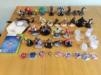 Disney Infinity Games Xbox 360 Bundle  Character Figures + Crystals • £15