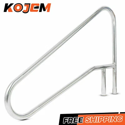 $120 • Buy 304 Stainless Steel Swimming Pool Hand Rail Stainless Ladder Handrail Stair Rail