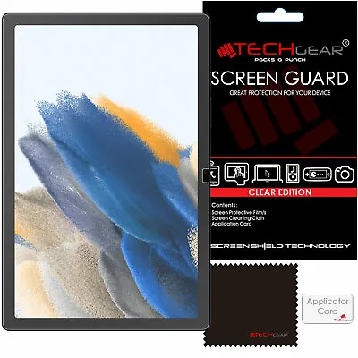 £2.95 • Buy 2 Pack TECHGEAR Screen Protectors For Samsung Galaxy Tab A8 10.5  SM-X200 / X205