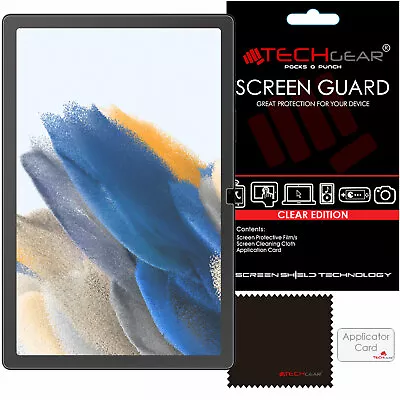 2 Pack TECHGEAR Screen Protectors For Samsung Galaxy Tab A8 10.5  SM-X200 / X205 • £2.95