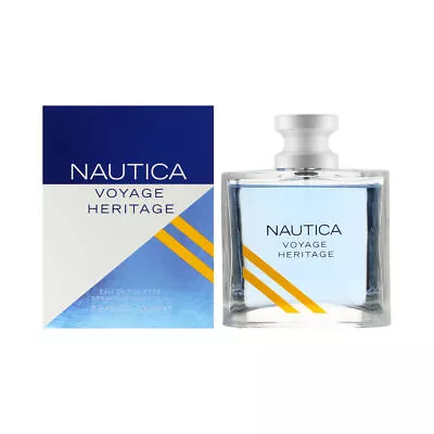 Nautica Voyage Heritage Cologne For Men 3.4 Oz Eau De Toilette Spray Brand New • $19.90