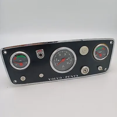 Volvo Penta Instrumental Panel Tachometer Oil Temp Gauges VDO 352.251 Inboard • $999