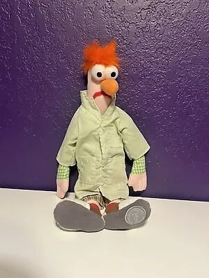 Rare HTF Disney Store Stamped The Muppets Beaker Plush Lab Coat 17  Scientist • $69.99