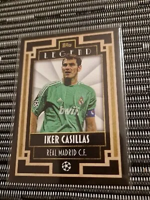 2021-22 Topps Deco UCL Iker Casillas Legend Real Madrid • £2.35