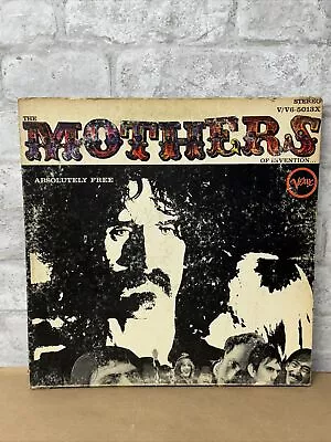 The Mothers Of Invention Absolutely Free Vinyl Verve 1967 V/V6-5013 • $20