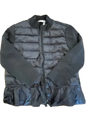 Moncler Girls Jacket Size 12 Black • $129